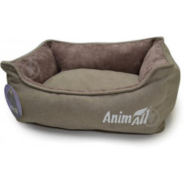   AnimAll Nena S Velours Beige Лежак для собак та котів, бежева 45x35x16 см (147327)