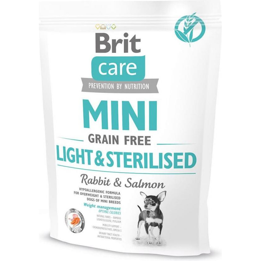 Brit Care Grain-free Mini Light&Sterilised 0,4 кг 170786/1074 - зображення 1