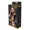 Guilty Pleasure Наручники из веганской кожи GP PREMIUM HANDCUFF WITH HOOK BLACK (T520131) - зображення 2