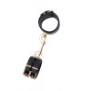 Guilty Pleasure Наручники из веганской кожи GP PREMIUM HANDCUFF WITH HOOK BLACK (T520131) - зображення 3