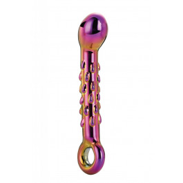   Dream toys GLAMOUR GLASS RIBBED G-SPOT DILDO (DT21833)