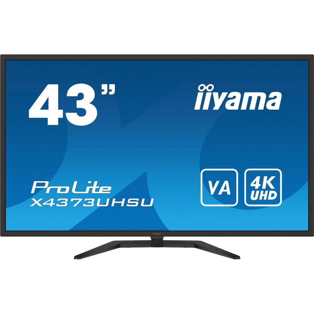 iiyama X4373UHSU-B1 - зображення 1