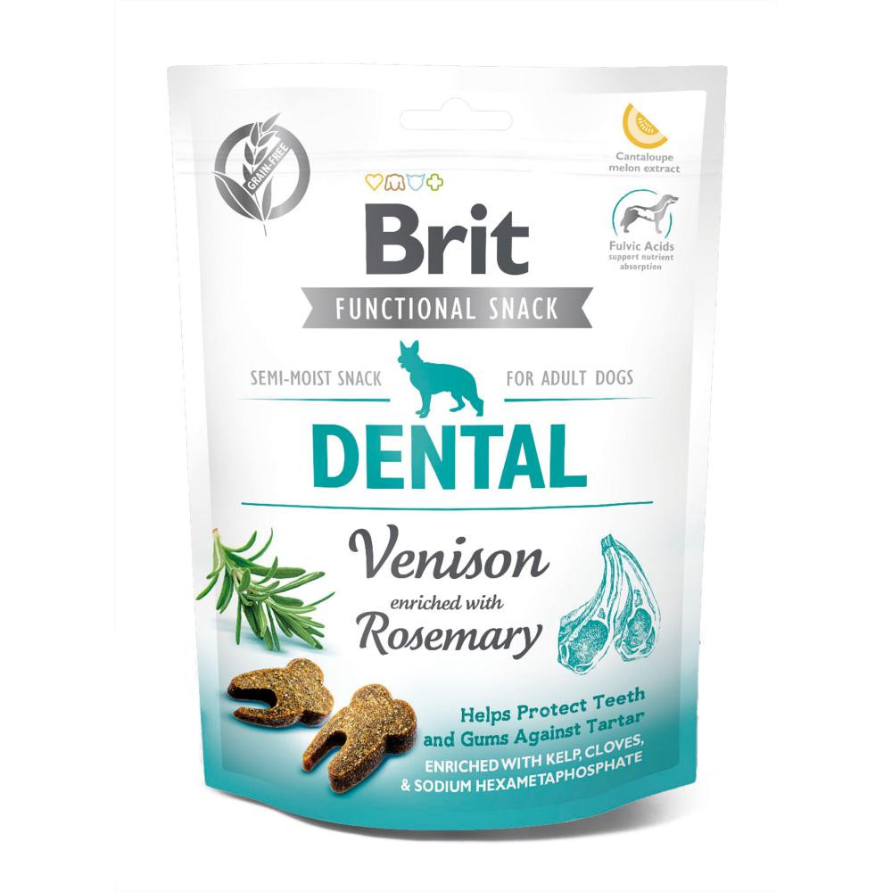 Brit Care Dental Venison & Rosemary 150 г (8595602539949) - зображення 1