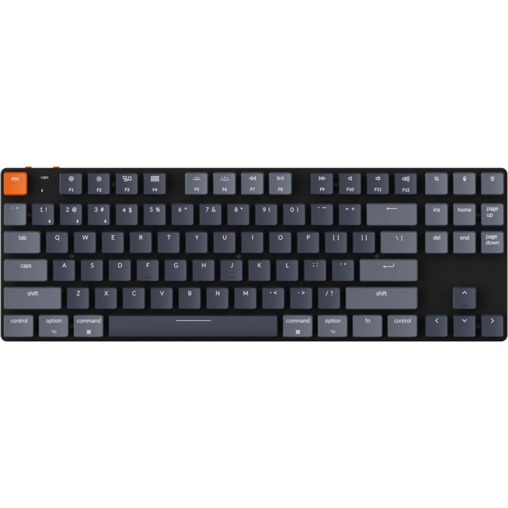 Keychron K1SE 87 Key Optical Brown RGB Hot-Swap Wireless UA Black (K1SEE3_KEYCHRON) - зображення 1