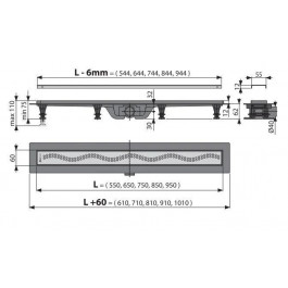   Alcadrain APZ8-950