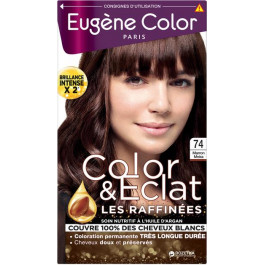   Eugene Perma Краска для волос  Eugene Color Raffinees 115 мл № 74 Шатен Мокка (3140100201086)