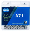 KMC Ланцюг KMC X11 Silver/Black (CHA-261) (4715575890302) - зображення 1