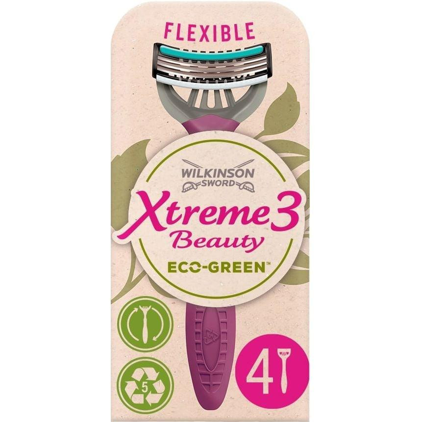 Wilkinson Sword Станок для бритья  Xtreme3 Beauty Eco Green 4 шт (4027800173006) - зображення 1