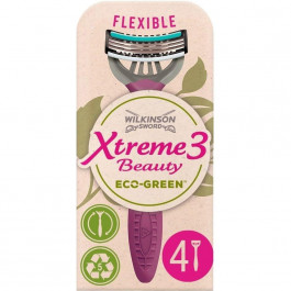   Wilkinson Sword Станок для бритья  Xtreme3 Beauty Eco Green 4 шт (4027800173006)