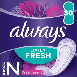   Always Щоденні прокладки  Daily Fresh Normal Свіжий аромат 30 шт.