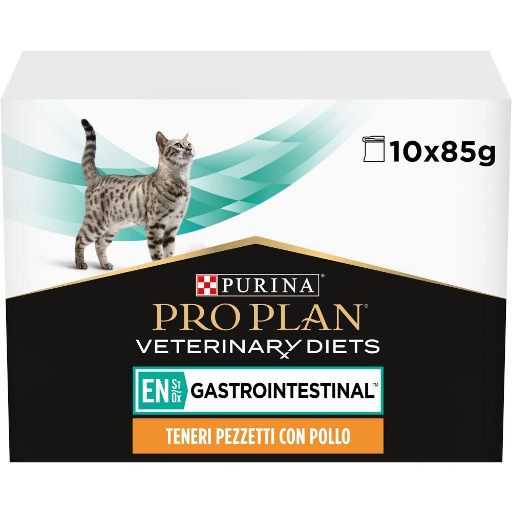 Pro Plan Veterinary Diets EN Gastrointestinal Chicken 85 г 10 шт (7613035983229) - зображення 1