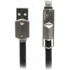 Cablexpert USB2.0 AM/Apple Lightning/Micro-BM 1m (CCPB-ML-USB-05BK) - зображення 1