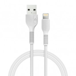   ACCLAB AL-CBCOLOR-L1WT USB to Lightning 1.2m White (1283126518225)