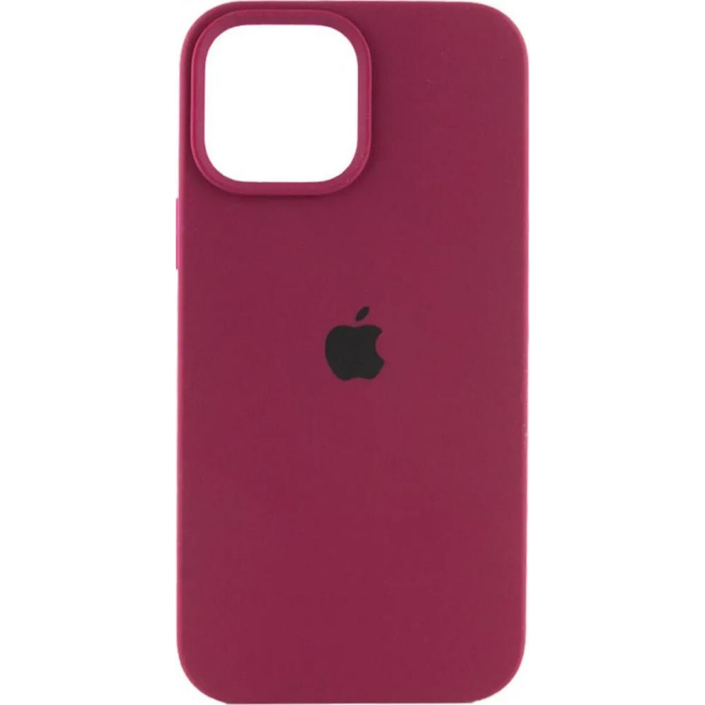 Borofone Silicone Full Case AA Open Cam for Apple iPhone 15 Maroon (FullOpeAAi15-35) - зображення 1