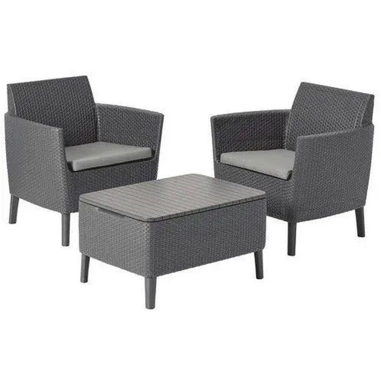 Allibert Salemo balcony set бежевый (8711245145457) - зображення 1