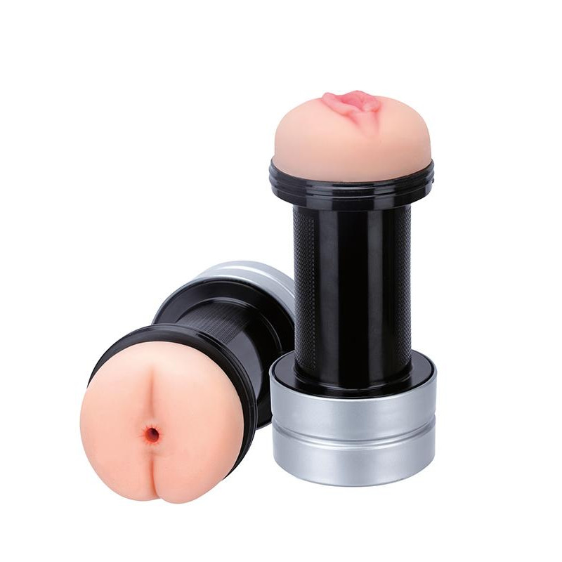 Dream toys Вагина Мастурбатор REALISTX 2 IN 1 HUMMER - ANUS & VAGINA (DT20588) - зображення 1