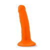 Blush Novelties Neo 6Inch Dual Density Cock Neon Orange (T331018) - зображення 3