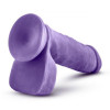 Blush Novelties Au Naturel Bold Hero 8Inch Dildo Purple (T331294) - зображення 5