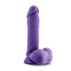 Blush Novelties Au Naturel Bold Hero 8Inch Dildo Purple (T331294) - зображення 6