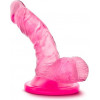 Blush Novelties Мини дилдо розовый NATURALLY YOURS 4INCH MINI COCK PINK (T330670) - зображення 4