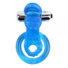 Chisa Novelties Насадка с язычком и вибропулей GET LOCK Cocking BLUE (CH60022) - зображення 2