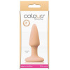 NS Novelties Анальная пробка COLOURS PLEASURES MINI PLUG FLESH (T280723) - зображення 1