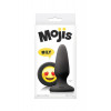 NS Novelties Анальная пробка MOJIS ILY MEDIUM BLACK (T280677) - зображення 2