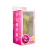 Blush Novelties Анальный плаг PLAY WITH ME CANDY HEART SPANK ME YELLOW (T330541) - зображення 2