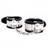 DS Fetish Наручники м'які Hand Cuffs, Silver (810325) - зображення 2