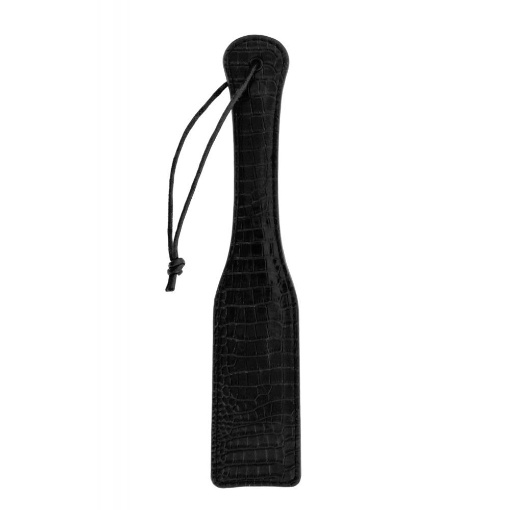 Dream toys Шлепалка BLAZE LUXURY PADDLE CROCO BLACK (DT21872) - зображення 1