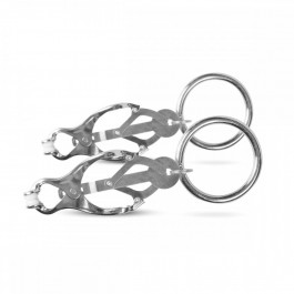   Easytoys Зажимы для сосков с кольцами EasyToys Clover Clamps With Clips (ET65600)