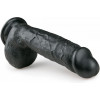 Easytoys Realistic Dildo - 22,5cm ЧЕРНЫЙ (ET26460) - зображення 2