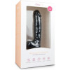 Easytoys Realistic Dildo - 22,5cm ЧЕРНЫЙ (ET26460) - зображення 4