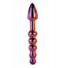 Dream toys Glamour Glass Ridged Anal Dildo (DT21834) - зображення 1