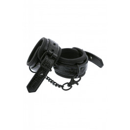   Dream toys Наручники BLAZE LUXURY HANDCUFF CROCO BLACK (DT21866)