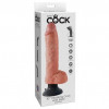 Pipedream Products King Cock 10" Vibrating Cock W/balls - Flesh (PD21359) - зображення 2