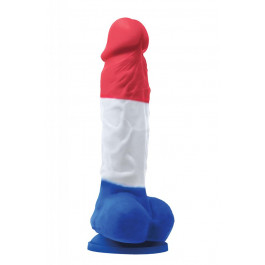   NS Novelties COLOURS PLEASURES TRICOLOR 5INCH DILDO (T280834)