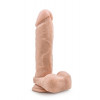 Blush Novelties AU NATUREL 9.5INCH DILDO VANILLA (T331226) - зображення 4