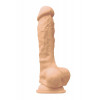 NS Novelties COLOURS PLEASURES 7'' DILDO WHITE (T280974) - зображення 1