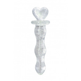   NS Novelties FIREFLY GLASS HEART A GLOW CLEAR (T280846)