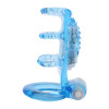 Chisa Novelties GK Power Dual Vibrating Cock Cage Blue (57339/CN-461657339) - зображення 2