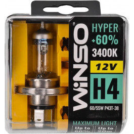   Winso Hyper +60% H4 60/55W 12V 712430 [2 шт.]