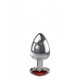   Adam Eve RED HEART GEM ANAL PLUG SMALL (T840565)