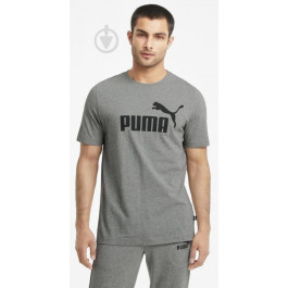   PUMA Футболка ess logo tee (586666-03) XL Сірий