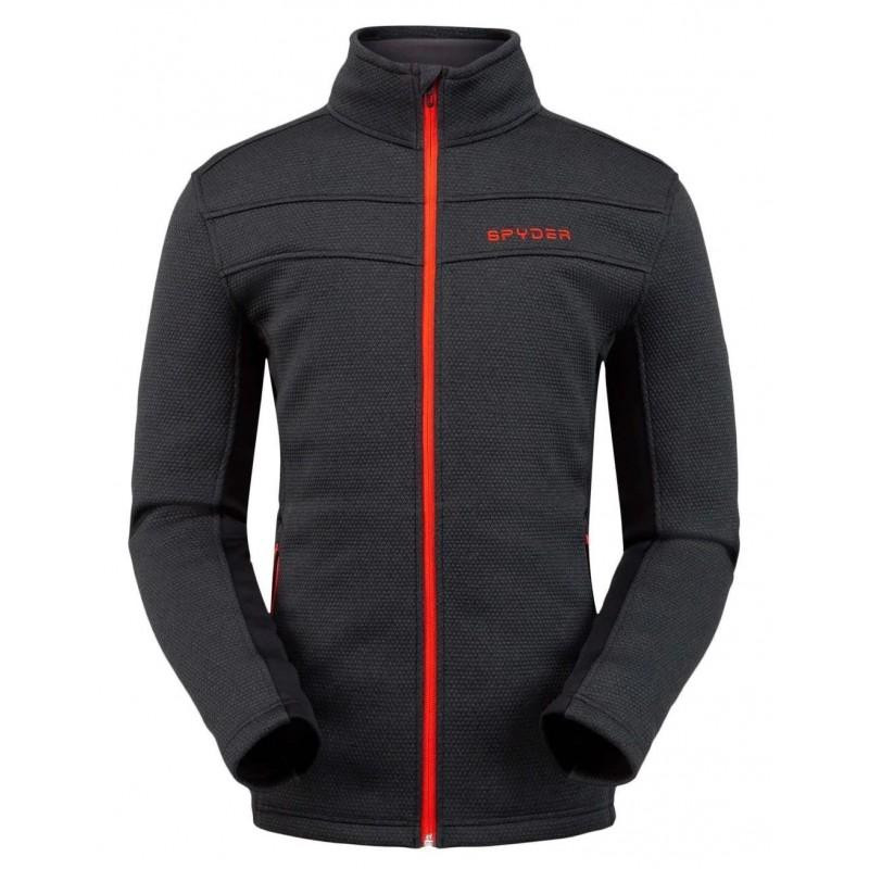 Spyder Толстовка флісова  Encore Full Zip 38191250-001 L Чорна (192636054929) - зображення 1