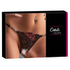 Cottelli Стрінги сексуальні String Rose crotchless M/L (23203551121) - зображення 1