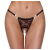 Cottelli Стрінги Crotchless String Pearl S/M (23222851111) - зображення 2