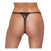 Cottelli Стрінги Crotchless String Pearl S/M (23222851111) - зображення 4