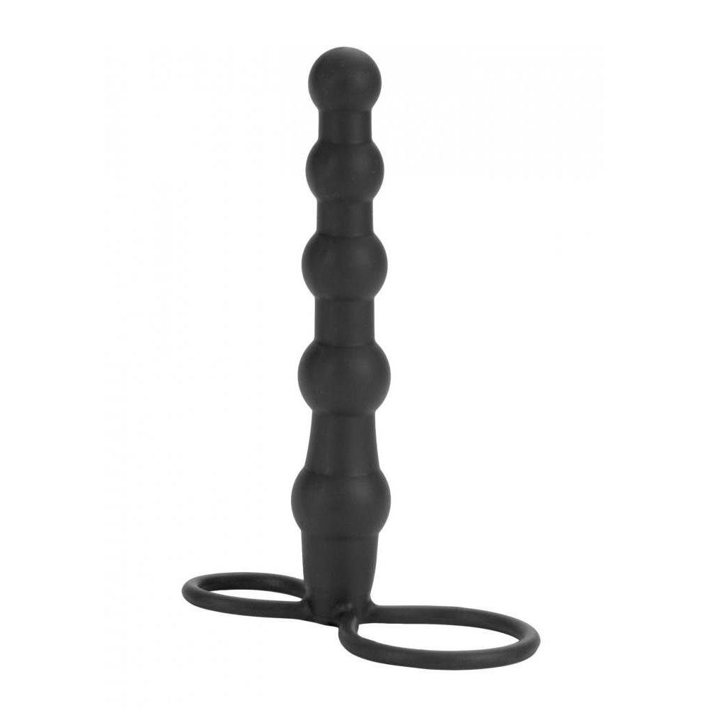 California Exotic Novelties Silicone Beaded Double Rider (CL12120) - зображення 1