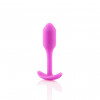 B-Vibe Snug Plug 1 рожева, 8.6 х 2.2 см (BV-007 FUC) - зображення 4